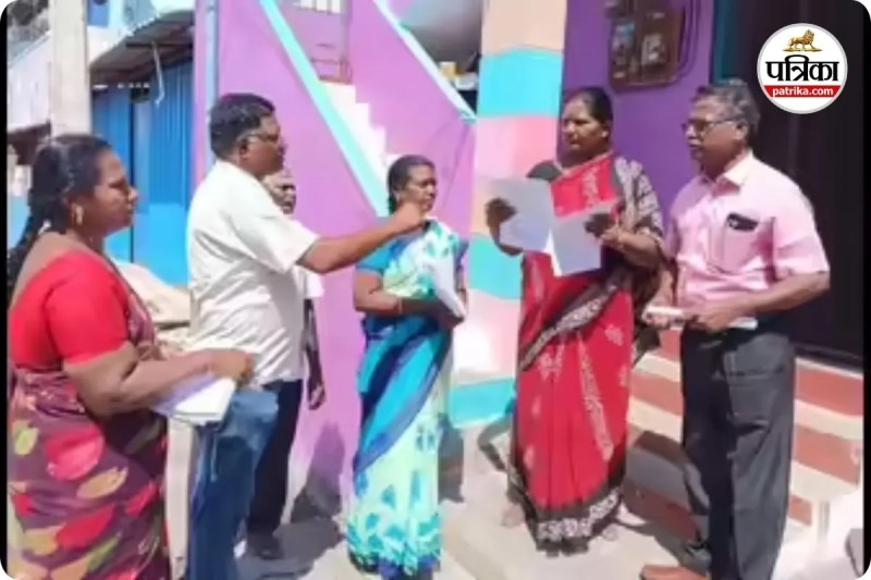 अधूरा सर्वे बना चिंता (photo source- Patrika)