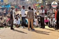 धान खरीदी केंद्र खोलने की मांग (photo source- Patrika)