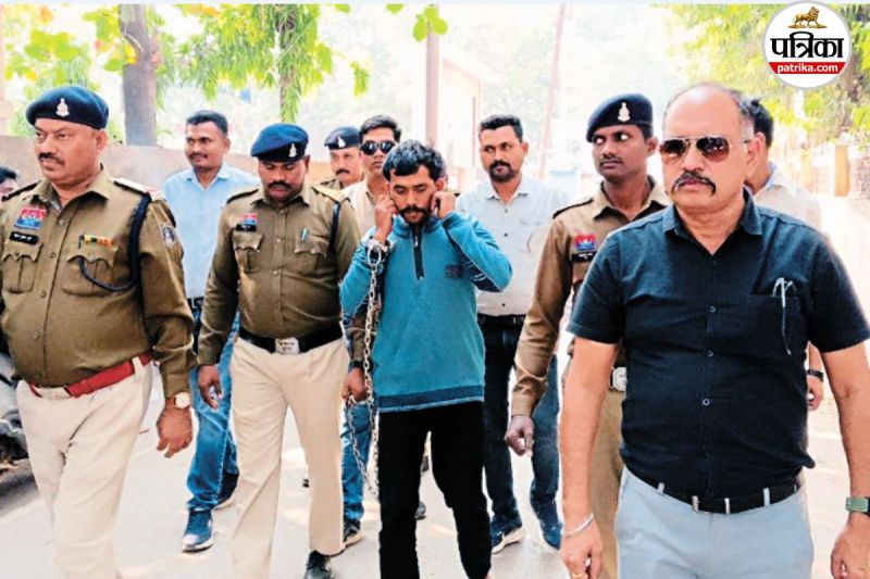 धमतरी गोलीकांड... मास्टरमाइंड MP से गिरफ्तार (फोटो सोर्स- पत्रिका)