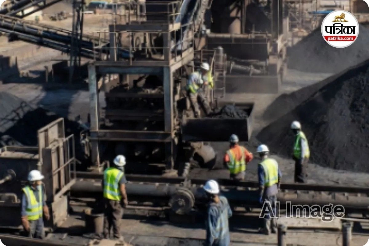 कोयला उत्पादन में एसईसीएल का बड़ा उछाल (photo source- Patrika)