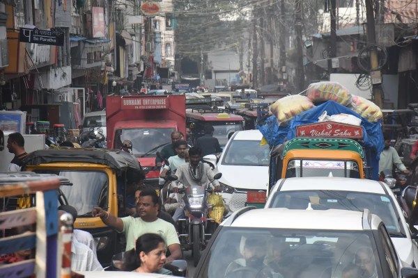 Bhopal Traffice Jam