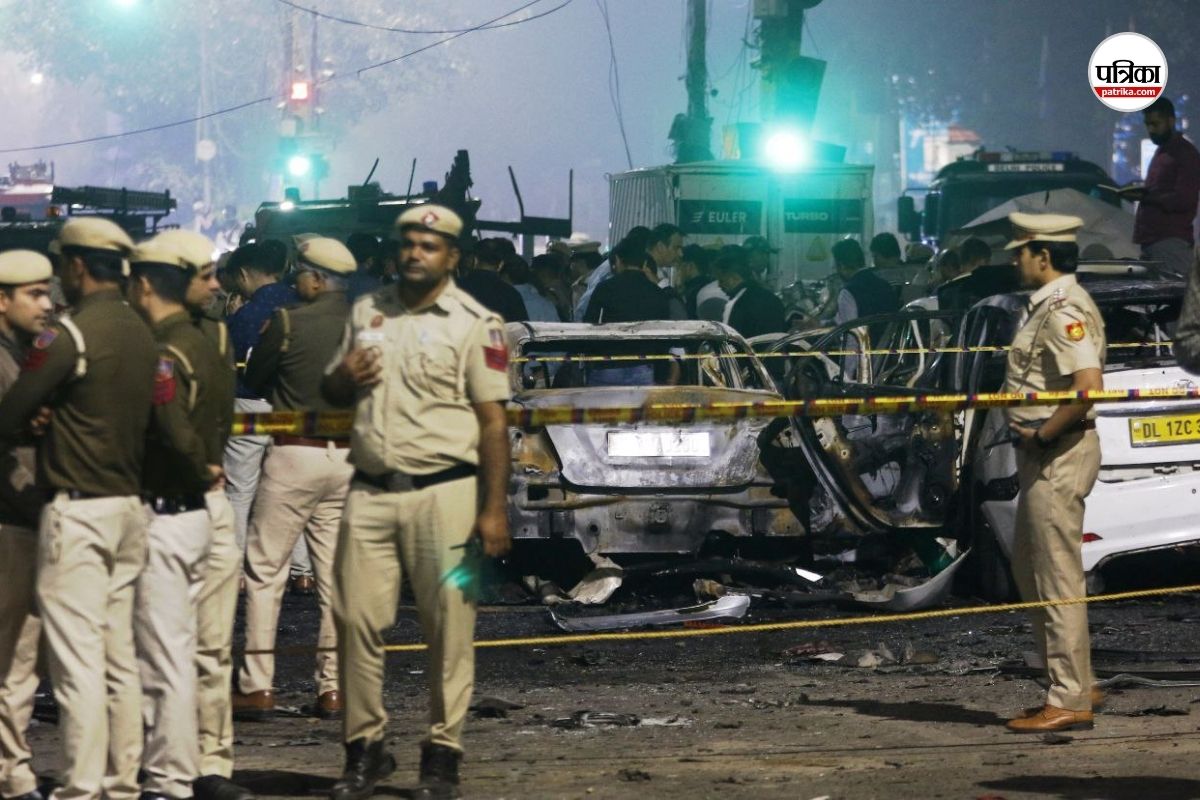 दिल्ली कार विस्फोट का नया वीडियो आया सामने