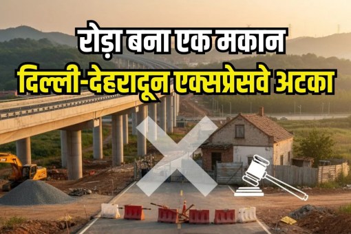 Delhi Dehradun Expressway opening date service lane obstacle in Ghaziabad