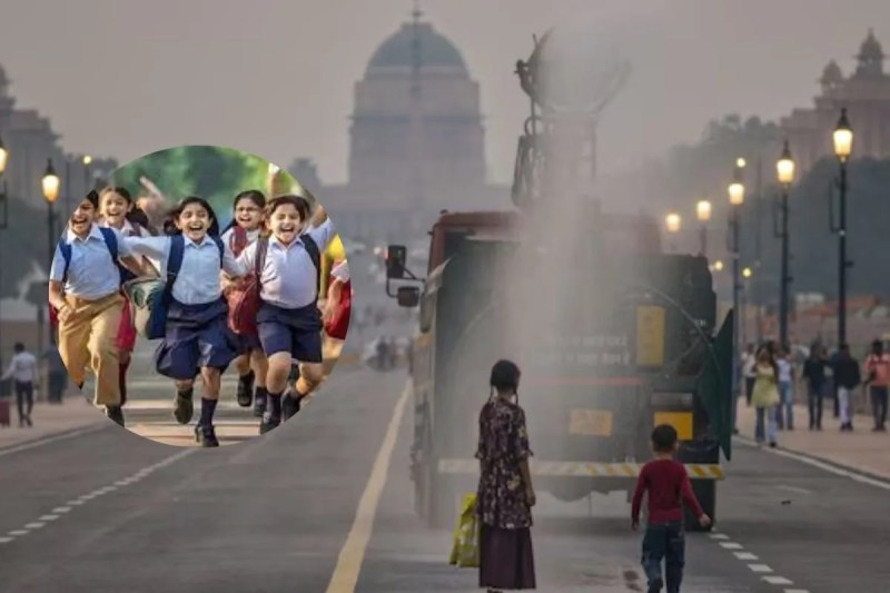 Delhi pollution CAQM implemented GRAP-3 in Delhi NCR School holidays