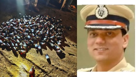 Drug cache recovered from sand during Rewa IG's Operation Prahar