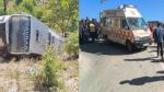 Five pilgrims from Gujarat died after their bus fell into a gorge in Tehri, Uttarakhand