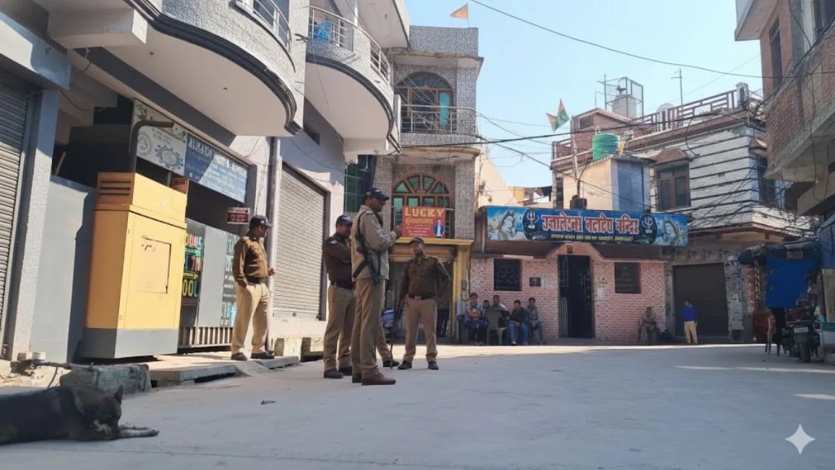 Following the riots in Haldwani, a large police force has been deployed. A case has also been filed against 50 rioters
