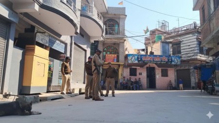 Following the riots in Haldwani, a large police force has been deployed. A case has also been filed against 50 rioters