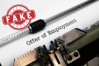 Fraud fake joining letter