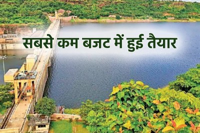 Asia first man-made lake Gandhisagar was built on lowest budget