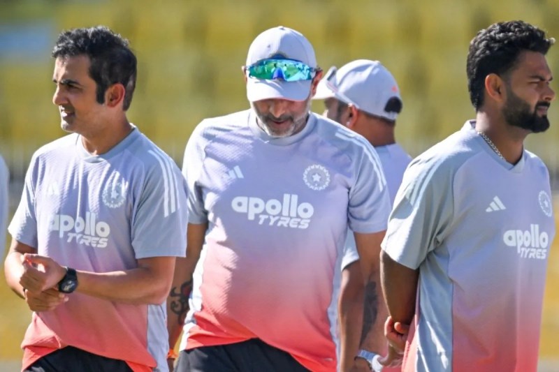 Gautam Gambhir and Rishabh Pant