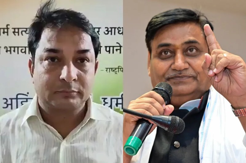 Govind Singh Dotasara and Naresh Meena