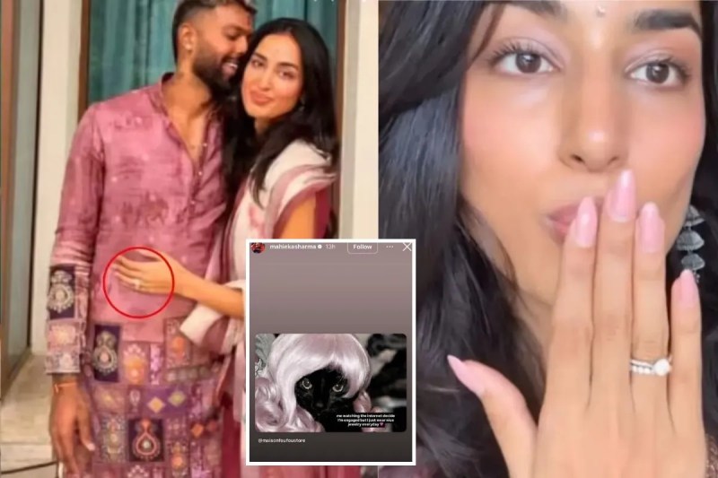Hardik Pandya Girlfriend Mahieka Sharma Post