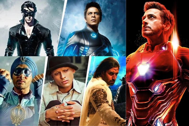 Hollywood vs Bollywood Super Hero