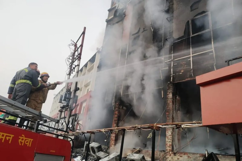 Gorakhpur news, fire system