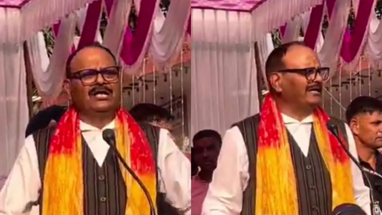 कार्यक्रम को संबोधित करते डिप्टी सीएम बृजेश पाठक (फोटो सोर्स- 'X' बृजेश पाठक)