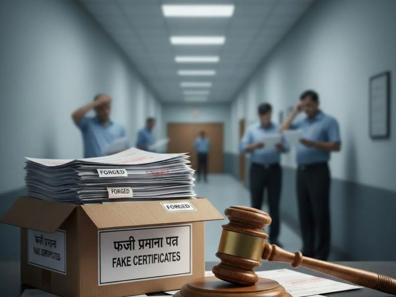 In Uttarakhand, 100 people became teachers in the education department by making fake disability certificates