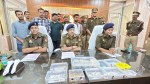 पुलिस की ग्राफ्ट में आरोपी (फोटो सोर्स- उन्नाव पुलिस सोशल मीडिया)