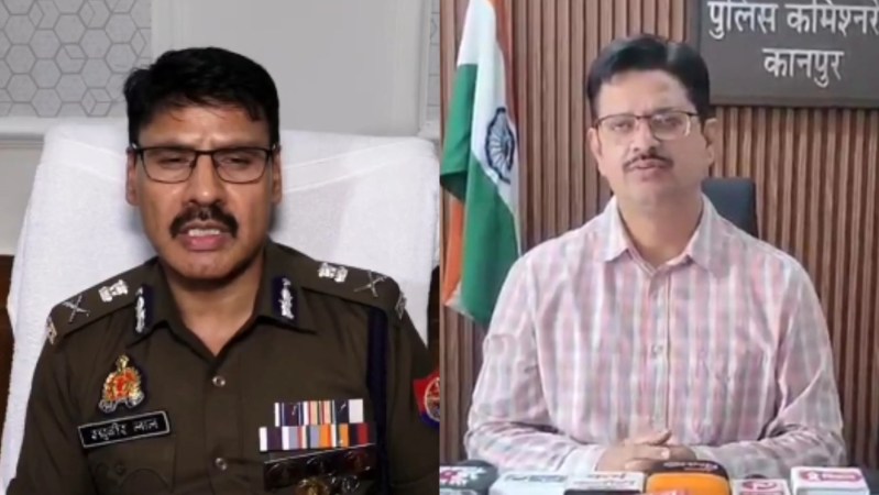 पुलिस कमिश्नर और संयुक्त पुलिस कमिश्नर कानपुर (फोटो सोर्स- 'X' पुलिस कमिश्नरेट)