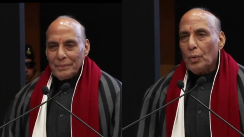 राष्ट्रीय रक्षा अकादमी में राजनाथ सिंह (फोटो सोर्स- एक्स राष्ट्रीय रक्षा अकादमी)