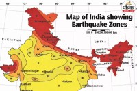 India seismic map