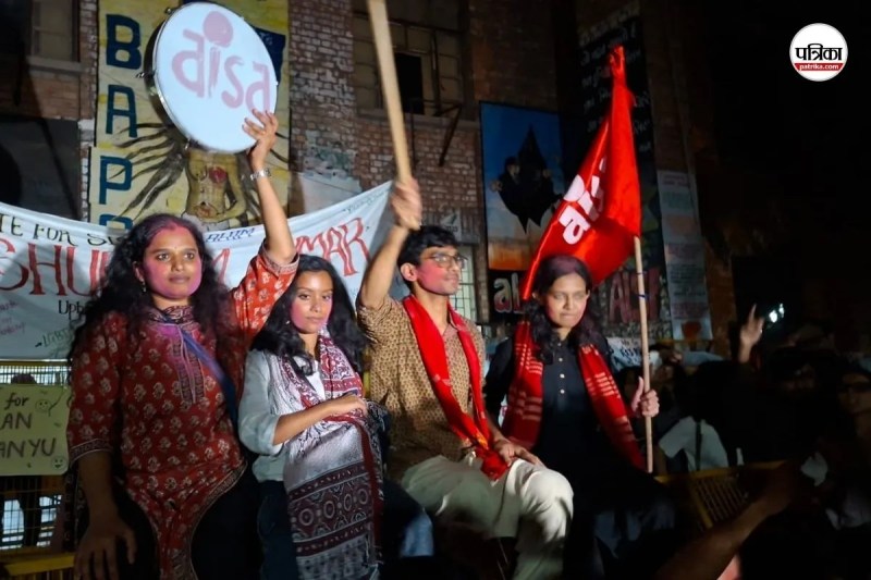 JNUSU में लेफ्ट का कब्जा