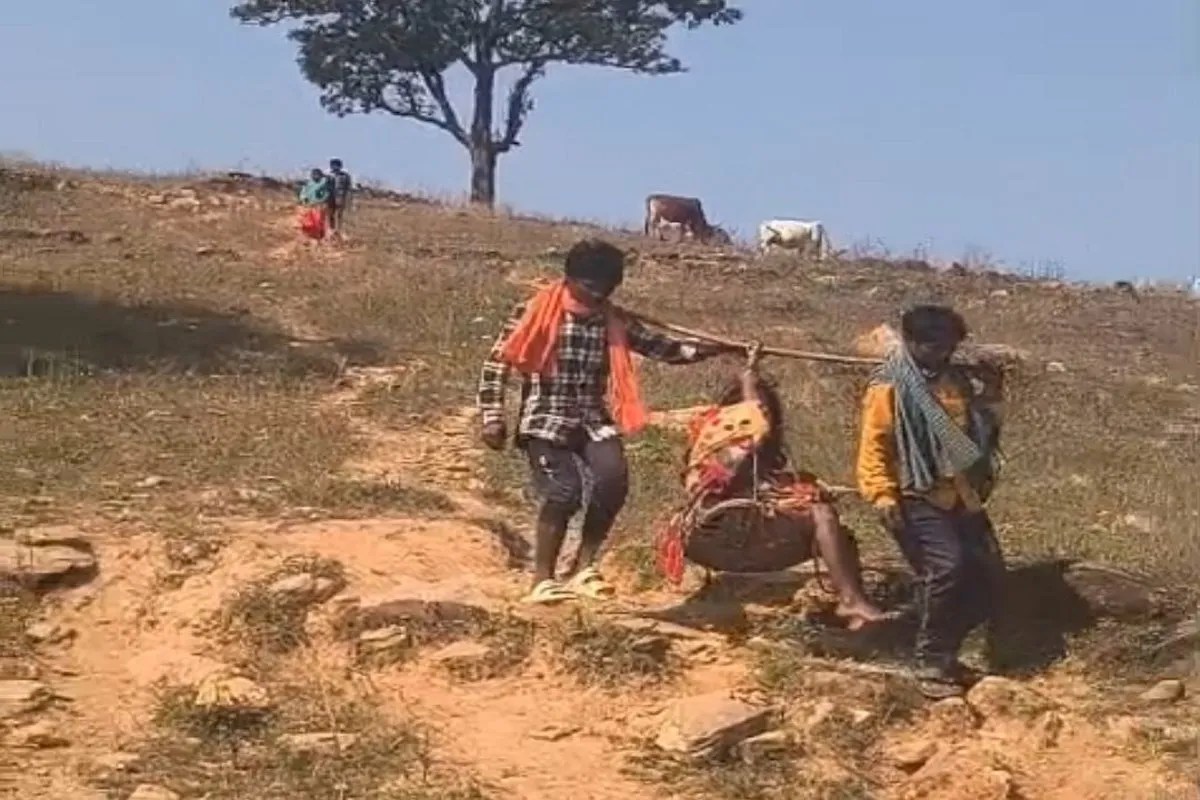 Pregnant girl on Jhelgi