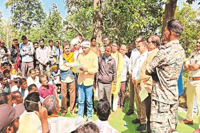 आरी डोंगरी माइंस विवाद थमा (photo source- Patrika)