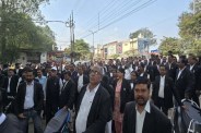 Lawyers protest postponed