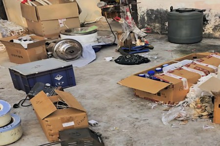 MD drug lab was busted in Sirohi