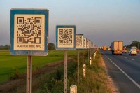 MP News QR Code on Highways in MP scan to know more information