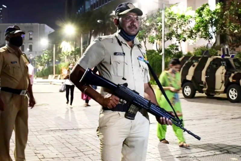 Mumbai Police Security after Delhi blast