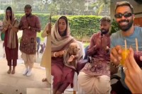 हार्दिक पांड्या और महिका शर्मा (सोर्स X @NeecheSeTopper)