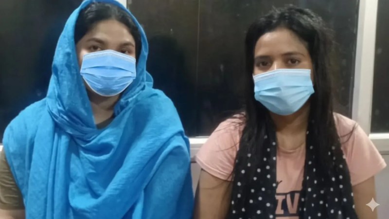 Police have arrested two Bangladeshi women who were getting married in Dehradun