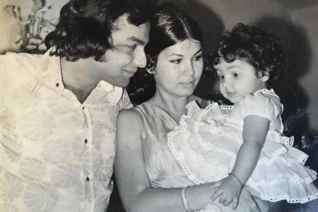 Pooja Bhatt's Childhood Photos