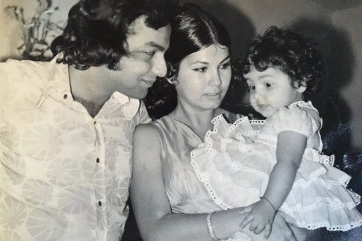 Pooja Bhatt's Childhood Photos
