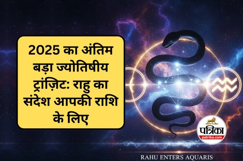 Rahu Enters Aquarius