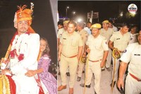 Rajasthan tight police security wedding procession What terror were groom and his wedding party in You shocked to know