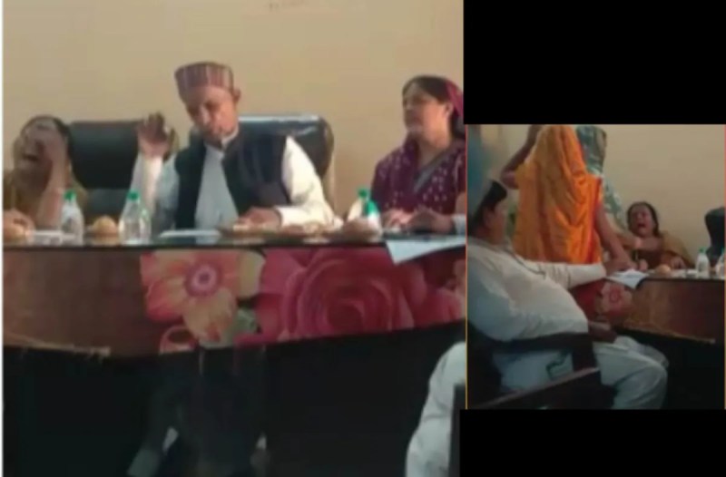 Rajgarh's Khilchipur Municipal Council President Ram Janaki Malakar cried