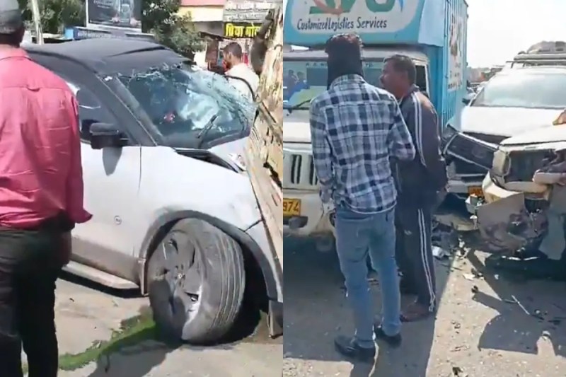 Road accident in Jaipur