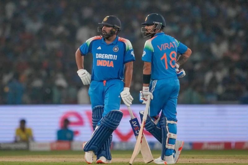 Rohit Sharma and Virat Kohli