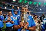 Amol Majumdar With World Cup Trophy