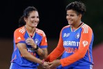 Shefali Verma Celebrating Wicket