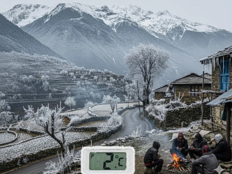 Severe cold wave, snowfall and fog are about to start in Uttarakhand