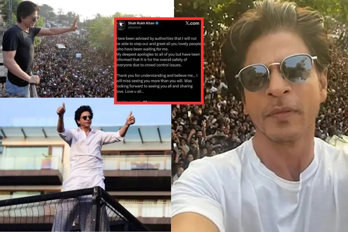 Shah Rukh Khan apologized fans