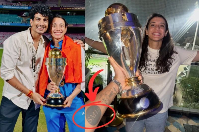 Smriti Mandhana Boyfriend Tattoo Photo (1)
