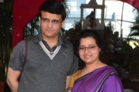 Sourav Ganguly and Dona Ganguly