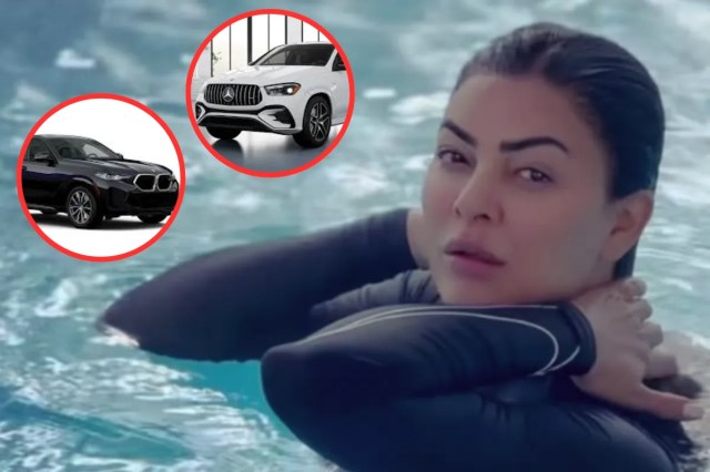 Sushmita Sen Car