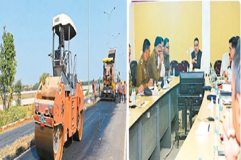 DGP कॉन्फ्रेंस की तैयारी तेज... नवा रायपुर रहेगा सील, दो दिन पहले से रहेगी पुलिस बल की तैनाती(photo-patrika)