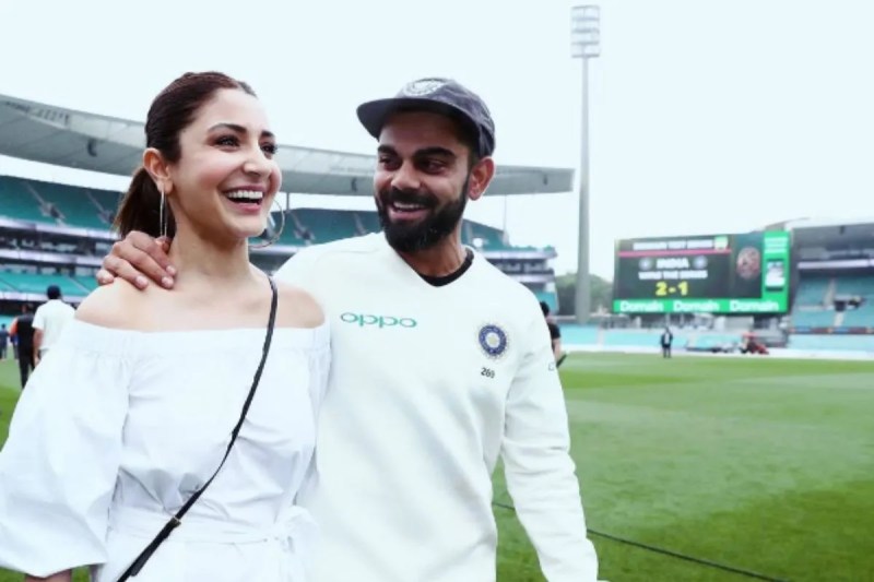 Virat Kohli and Anushka Sharma